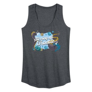 Women's - Disney - Stirring Up Trouble Graphic Racerback Tank - 1 of 4