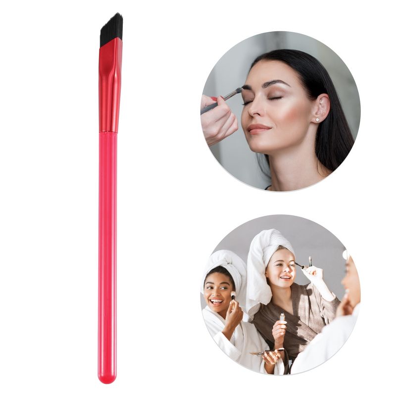 Unique Bargains Multifunction Three-Dimensional Concealer Makeup Brush Red Black 4Pcs, 2 of 7