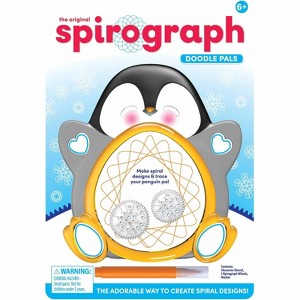 Spirograph Doodle Pals Penguin Drawing Kit, Includes Pen and Paper, Travel-Friendly, Ages 5 and Up - 1 of 1