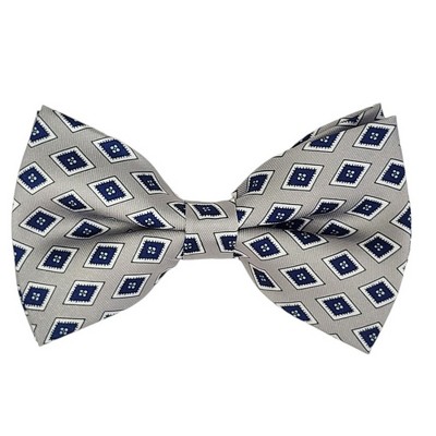 silver, navy and white
