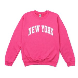 Simply Sage Market Women's Graphic Sweatshirt Varsity New York - 1 of 4