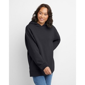 Hanes EcoSmart Women's Fleece Hoodie - 1 of 4
