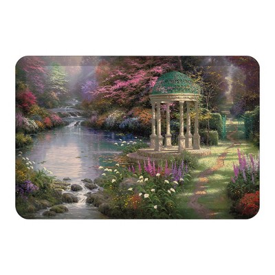 Thomas Kinkade The Garden of Prayer 20"x30" Anti-Fatigue Kitchen Mat