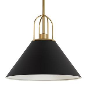 Hunter Fans 16.25" Carrington Isle Ceiling Light Flat Matte Black - 1 of 1