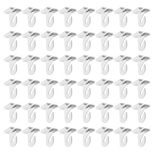 Unique Bargains Metal T-Bar Track Tiles Suspended Plants Utility Drop Ceiling Hooks - 1 of 4