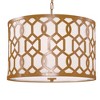 Crystorama Lighting Jennings 5 - Light Pendant in  Aged Brass - 2 of 4