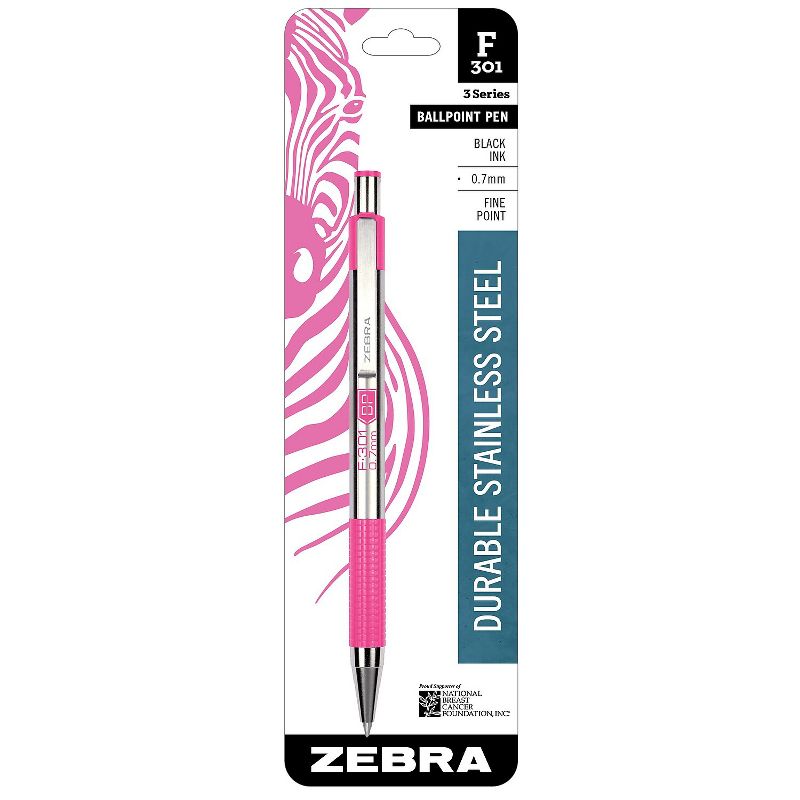 Zebra Pen F-301 BCA Retractable Ballpoint Pen ZEB37111, 1 of 2