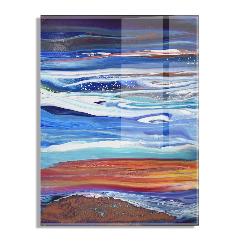23&#34; x 31&#34; Coastal Currents Floating Acrylic Art by Xizhou Xie Assorted - Kate &#38; Laurel All Things Decor, 2 of 11