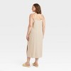 Women's Linen Slip Dress - A New Day™ - image 2 of 3