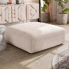 HOMES: Inside + Out Povoa Modern Modular Square Ottoman - 2 of 4
