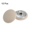 Unique Bargains Round Metal Sewing Cloth Covered Button 10 Pcs - 3 of 4