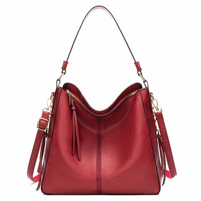 Boersma Women’s Hobo Bag – Large Capacity Faux Leather Shoulder Tote, Fashion Crossbody Handbag for Work, Shopping & Daily Use