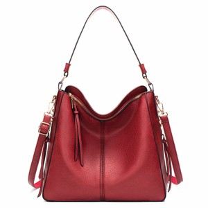 Boersma Women’s Hobo Bag – Large Capacity Faux Leather Shoulder Tote, Fashion Crossbody Handbag for Work, Shopping & Daily Use - 1 of 4