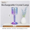 Bell + Howell Acrylic Lamp 1 Pack LED Rechargeable Touch Control Remote Color Changing Ambient Light - 3 of 4