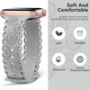 HTUTWOO Apple Watch Band Sunflower Engraved Band 38mm 40mm 41mm,Lace Hollow-out Strap for iWatch Series 9 8 6 5 4 3 2 1 Ultra - 2 of 4