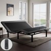 Vipbear Adjustable Bed Base with Mattress,10 Inch Gel Memory Foam Medium-Firm Mattress in Box, Adjustable Bed Frame,Thickened Foam Frame - 2 of 4