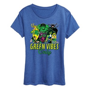 Women's - Marvel - St. Patrick's Day Green Vibes Only Short Sleeve Graphic T-Shirt - 1 of 4