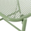 FONTOI End Tables Mesh Surface with Stable Frame Compact Side Table Ideal for Outdoor Patio to Small Daily Items, Green, 20.5"*19.5"*3.75" - 3 of 4