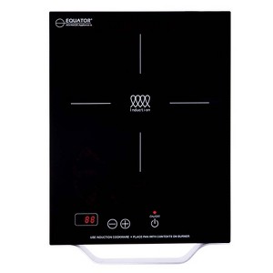Equator 11" Portable One-Burner Induction Cooktop LIGHT AlumInum Handle 110V - 1 of 1