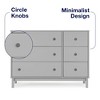 babyGap by Delta Children Legacy 6 Drawer Dresser with Interlocking Drawers - Gray/Dark Gray - image 3 of 4