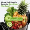 Cold Press Juicer – 5.3" Feed Chute, 1.7L Capacity, High Juice Yield, Juicer Machine, Powerful Slow Juicer with Total Pulp Control Easy to Clean - 2 of 4