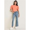 VENUS Womens Eyelet Puff Sleeve Top - 3 of 4