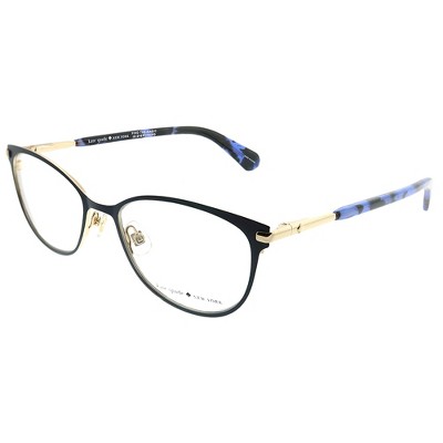 Kate Spade Pjp Womens Cat-eye Eyeglasses Blue 51mm : Target