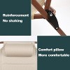 SKONYON Adjustable Folding Lounge Chair with Wood Grain Armrests – 3 Reclining Positions, Portable for Patio, Camping & Beach - 3 of 4