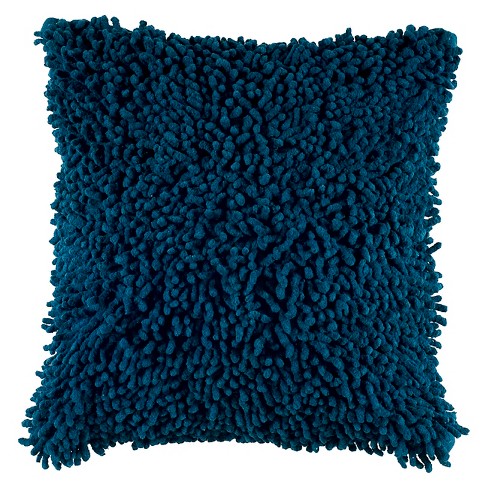 Oversized shaggy outlet pillow