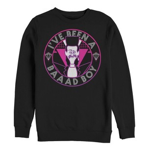 Men's Despicable Me 3 Balthazar Bad Boy Catchphrase Sweatshirt - 1 of 3