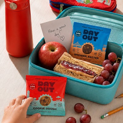 Day Out Brownie Batter & Cookie Dough Protein Balls Variety Pack - 12g Protein - 8oz