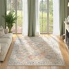 Large Area Rugs Non-Slip - 7'10"x10'2" Modern Low Pile Carpet Stain-Resistant Easy Clean Indoor Floor Rug - 2 of 4
