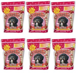 Charlee Bear Dog Treats with Turkey Liver & Cranberries - 16 oz (6 Pack) - 1 of 3