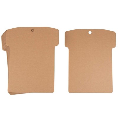 Juvale 24 Pack Cardboard T Shirt Form for DIY Arts and Crafts, Kids T-Shirt Painting (16 x 13 Inches)