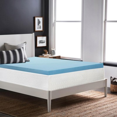 2 Memory Foam Mattress Topper Beige - Sleep Studio : Target