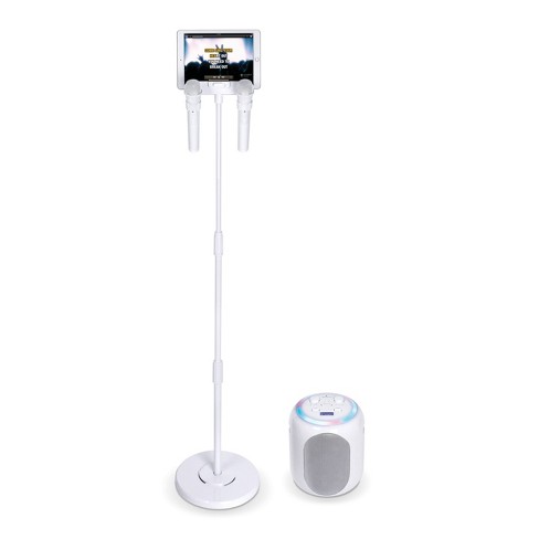 Singing Machine Pedestal Karaoke System - White : Target