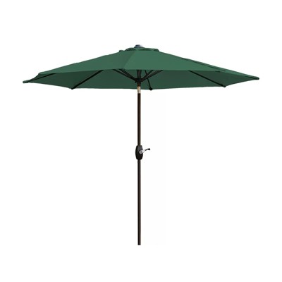 WestinTrends 9 Ft Outdoor Patio Market Table Umbrella with Tilt and Crank