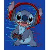 Men's Lilo & Stitch Red and Blue Gamer T-Shirt - 2 of 4