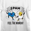 SPAM Feel the Moment Women's White Short Sleeve Tee - 2 of 4