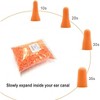 Quality Plugs Foam Ear Plugs Dispenser Wall Mount - Bulk Ear Plugs 500 Pair Refillable Station - Foam Hearing Protection Ear Plugs Refill - 3 of 4