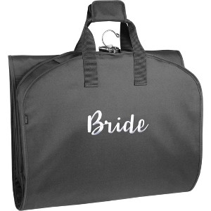 WallyBags 60" Premium Tri-Fold Travel Garment Bag with exterior pocket - 1 of 4