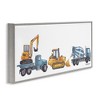 Stupell Industries Construction Vehicles Driving Illustration, 30" x 13" - 3 of 4