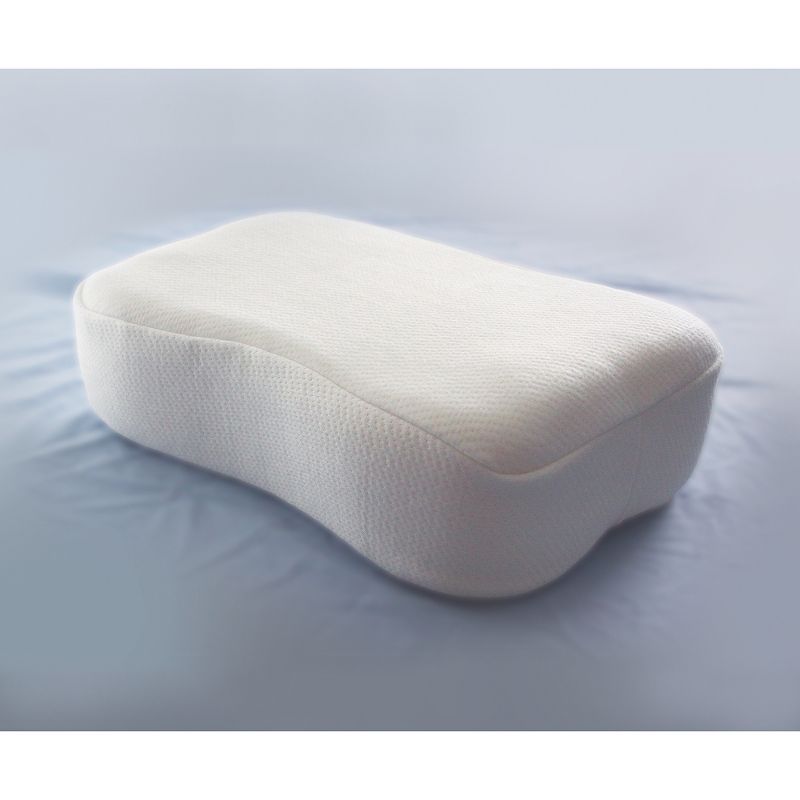 SleepRight Travel Size Side Sleeping Memory Foam Pillow, 5 of 10