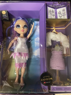 Rainbow Vision Costume Ball Rainbow High Doll - Fashion Collectors Doll -  11 inch (Violet Willow)
