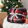 Cozy Bliss Retro Reversible Throw Blanket - 2 of 4