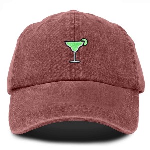 Dalix Cocktail Embroidered Cap Cotton Baseball Cute Cool Dad Hat Womens - 1 of 4