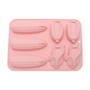 Unique Bargains Candy Mould 7-Cavity Corn Cob Varieties Candy Mould Hand Wash 7.87"x5.67"x0.87" 1 Pc - 1 of 4