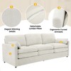 Runesay Upholstered 3-seater Sofa with Plush Cushion - 4 of 4