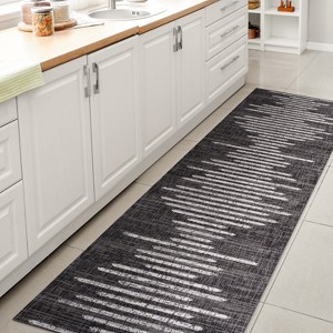JONATHAN Y Zolak Berber Stripe Geometric Indoor/Outdoor Area Rug - 1 of 4