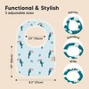 KeaBabies 8-Pack Organic Baby Bibs for Toddler Boys and Girls, Baby Drooling and Teething Bibs for Baby Girls, Boys - 2 of 4